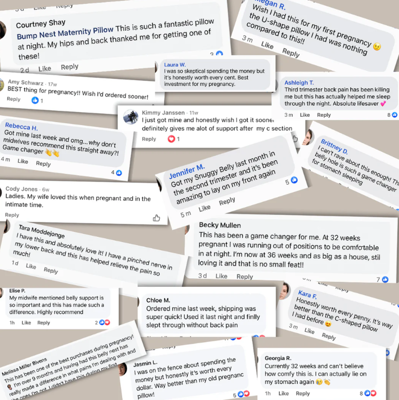 TummyNest - Pregnancy Pillow